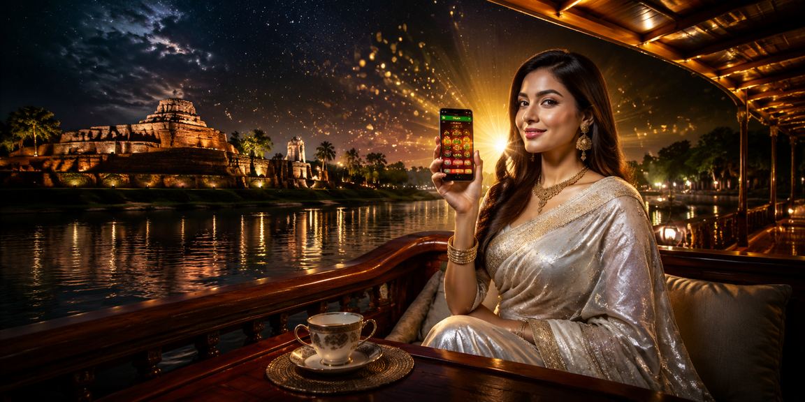 মোবাইল ক্যাসিনো খেলা সহ মজার সময় কাটাচ্ছেন একজন খেলোয়াড়